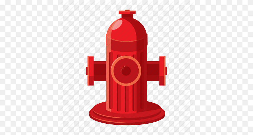 Cartoon Equipment Fire Hose Hydrant Pipe Safety Icon, Fire Hydrant Free Png Download