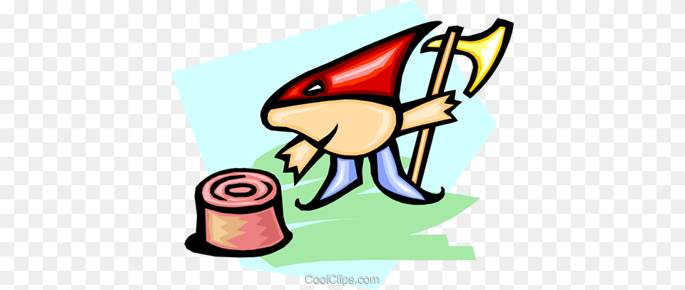 Cartoon Executioner Royalty Free Vector Clip Art Illustration, People, Person, Weapon Png Image