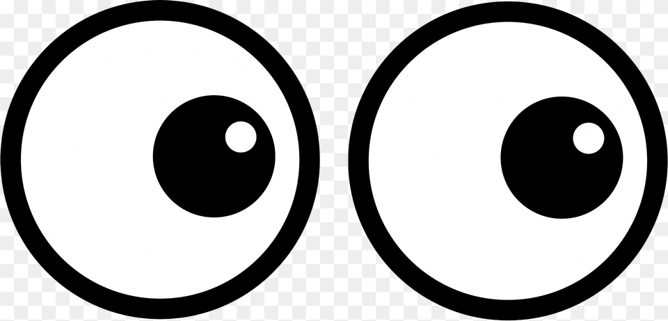Cartoon Eyes Clipart, Text Png