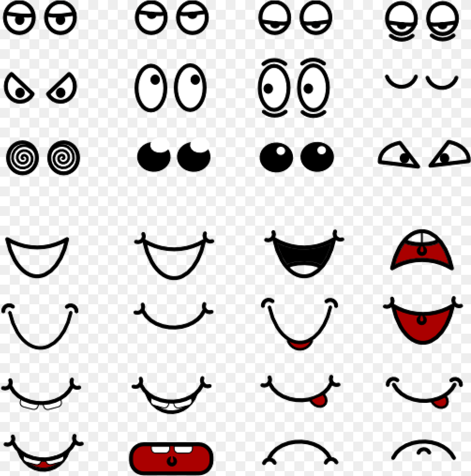Cartoon Eyes Clipart Thank You Clipart Hatenylo Laughing Eyes Clip Art, Text Free Png