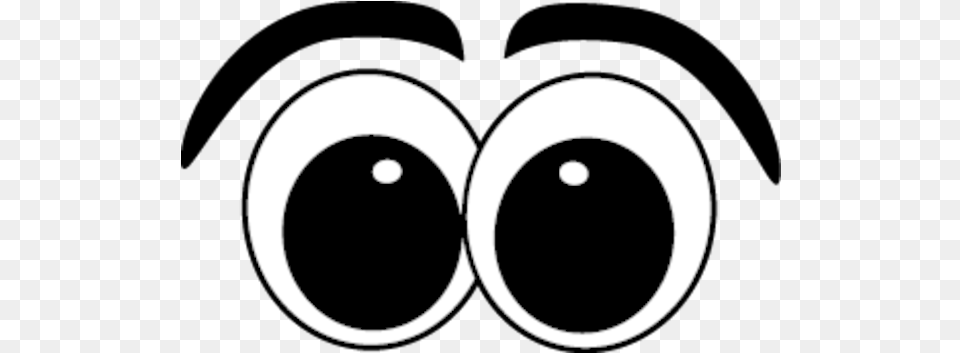Cartoon Eyes Download Clip Art Eyes Clipart Black And White, Stencil Png
