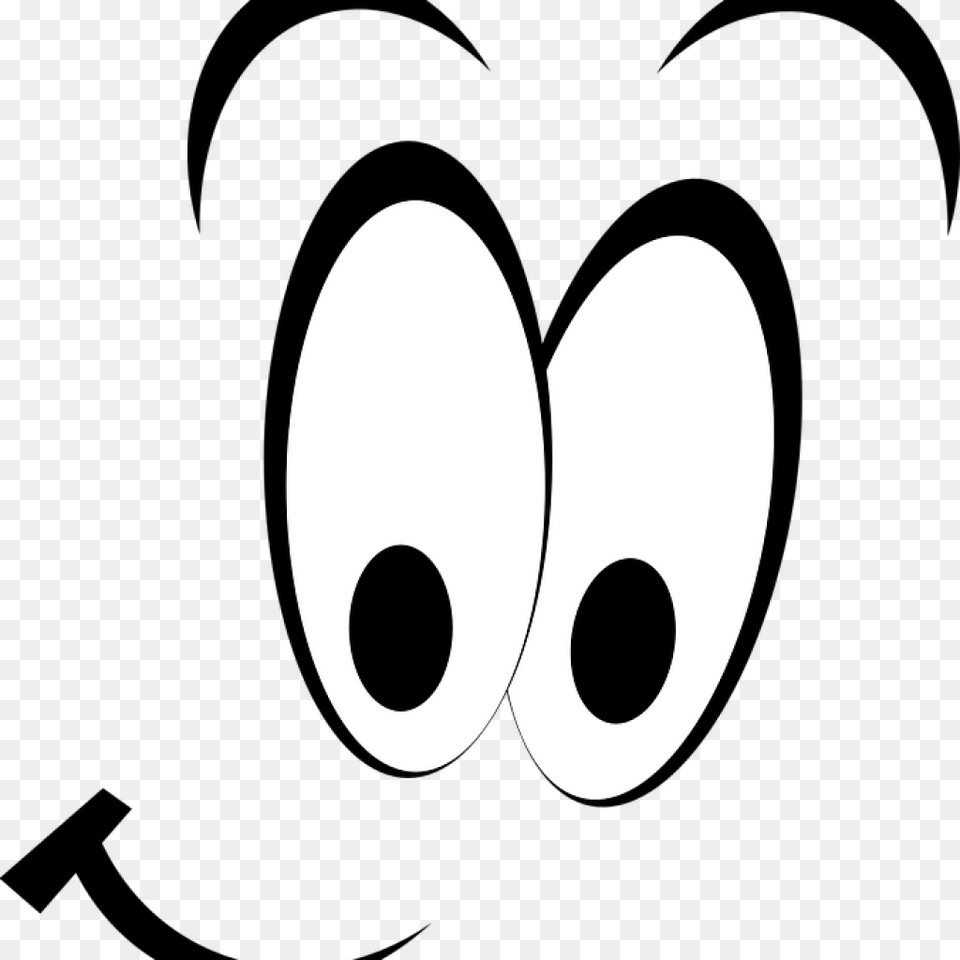 Cartoon Eyes No Background, Logo, Stencil, Astronomy, Moon Free Transparent Png