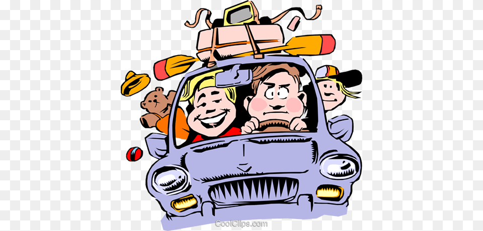 Cartoon Family Vacation Royalty Free Vector Clip Art We Go On Holiday, Face, Head, Person, Baby Png Image