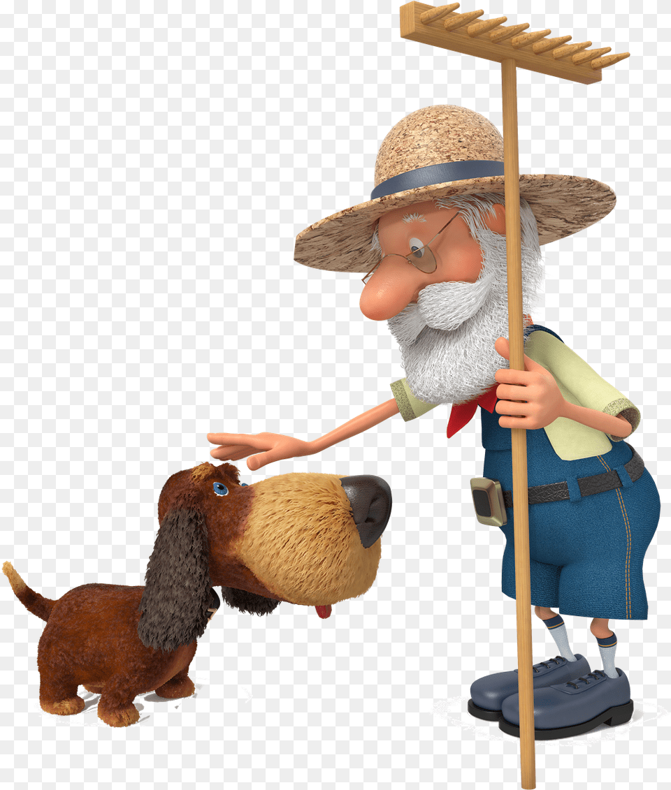 Cartoon Farmer Images Farmer 3d Cartoon Character, Figurine, Person, Adult, Female Free Transparent Png