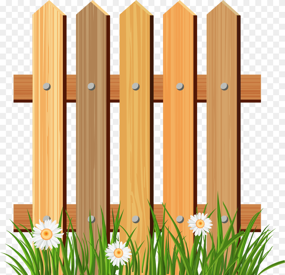 Cartoon Fence Festa Pequeno Wooden Fence Clipart, Picket, Nature, Outdoors, Yard Free Png