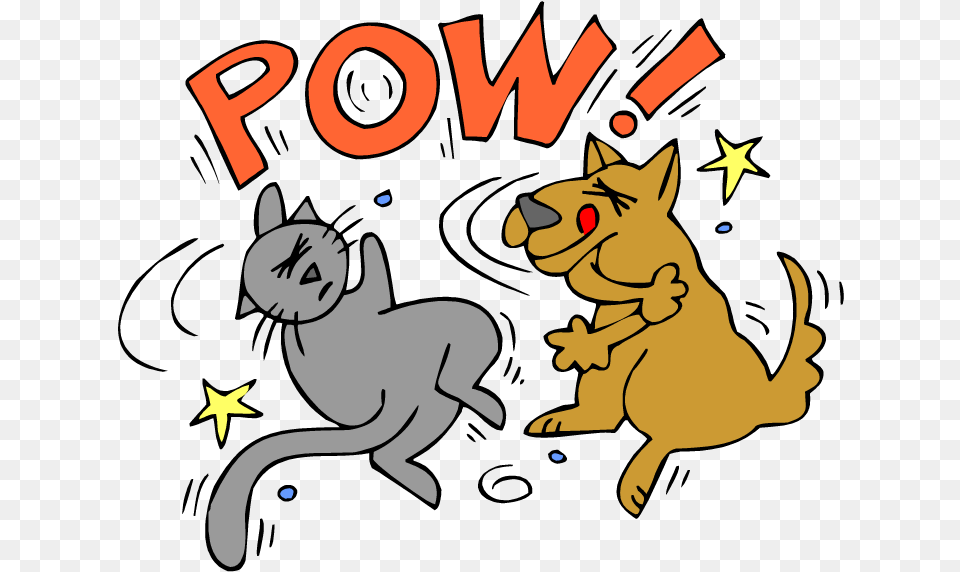 Cartoon Fighting Cliparts Cat And Dog Fighting Clipart, Animal, Mammal, Pet, Baby Png