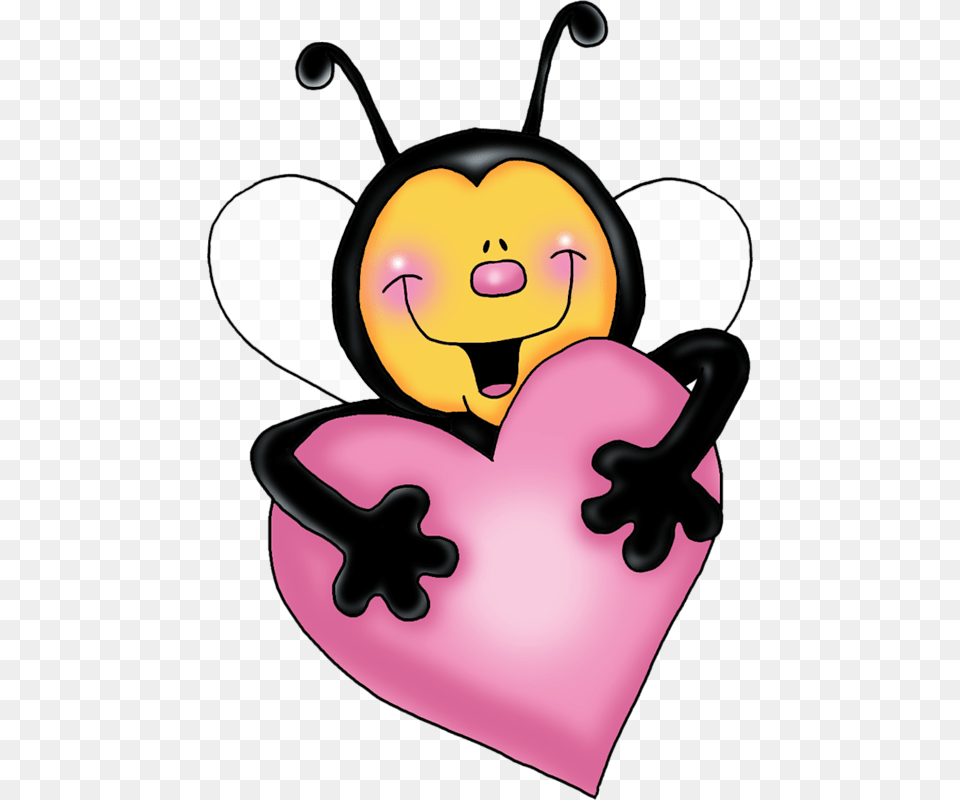 Cartoon Filii Clipart Quilt Art Lady Bugs, Heart, Face, Head, Person Png