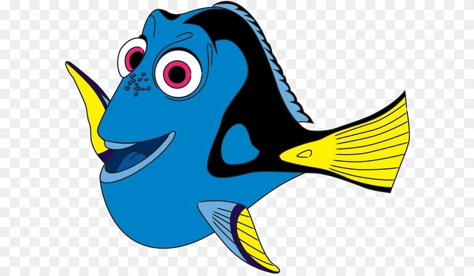 Cartoon Finding Nemo Dory, Animal, Fish, Sea Life, Angelfish Free Transparent Png