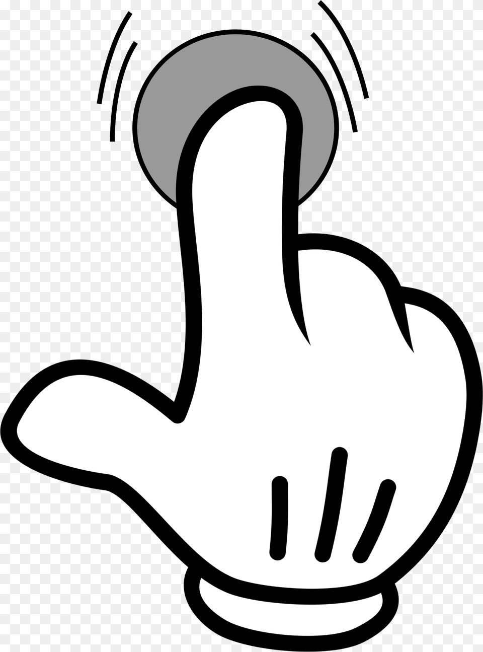 Cartoon Finger Pointing Up, Clothing, Glove, Hat, Stencil Free Png