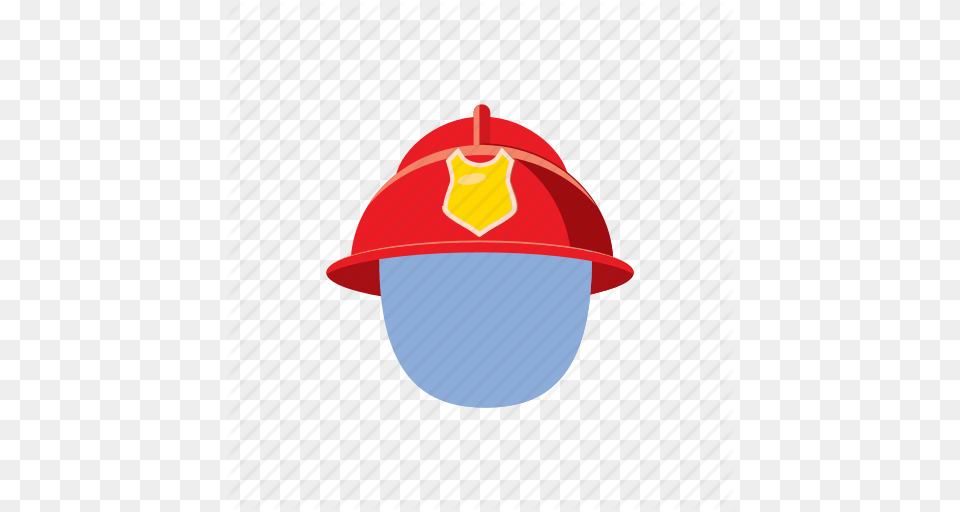 Cartoon Fire Firefighter Fireman Helmet Mask Protection Icon, Baseball Cap, Cap, Clothing, Hardhat Free Transparent Png