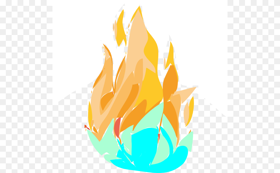 Cartoon Fire Flames, Flame, Bonfire Png