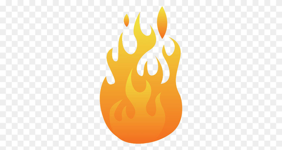 Cartoon Fire Illustration, Flame Free Png