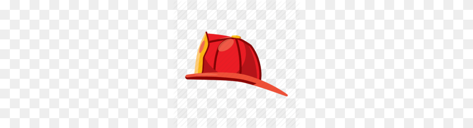 Cartoon Firefighter Helmet Clipart Firefighters Helmet, Baseball Cap, Cap, Clothing, Hat Free Transparent Png