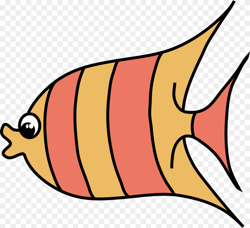 Cartoon Fish Clipart, Animal, Sea Life, Shark Png