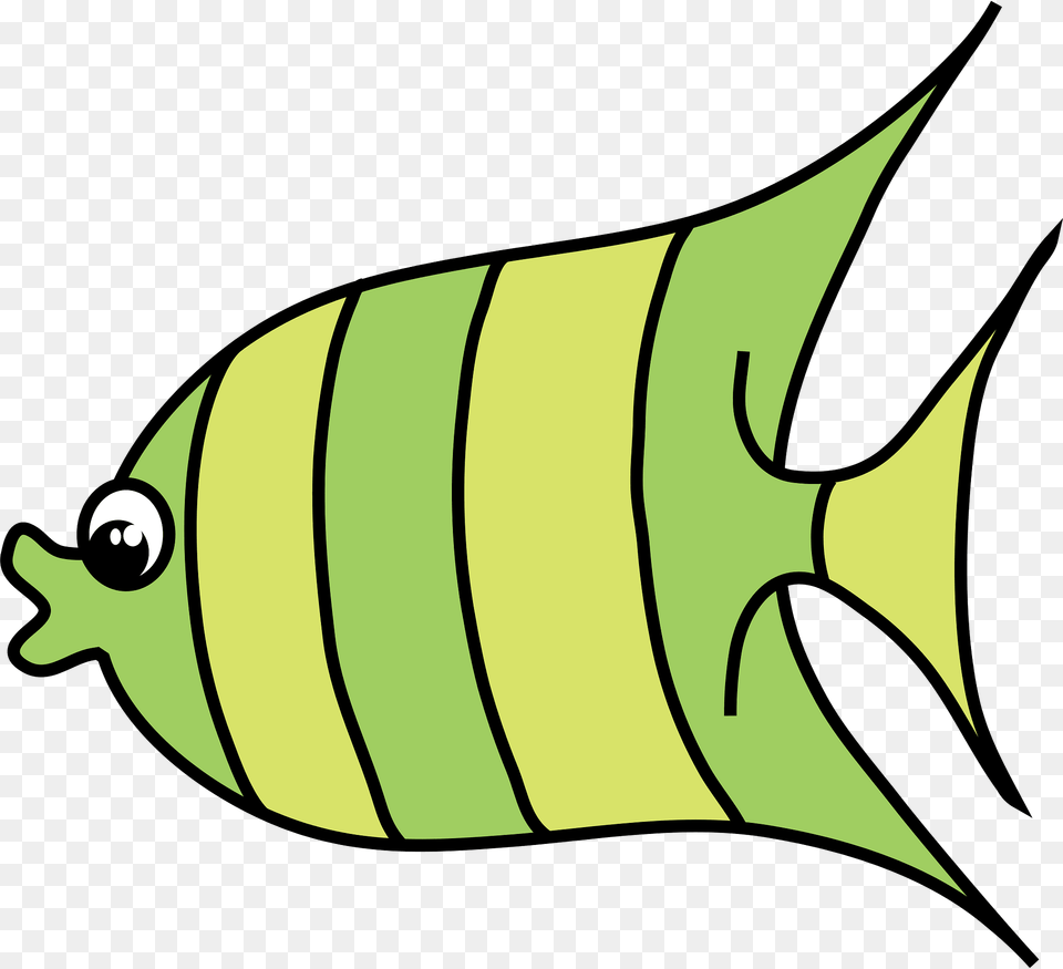 Cartoon Fish Clipart, Angelfish, Animal, Sea Life, Shark Free Transparent Png