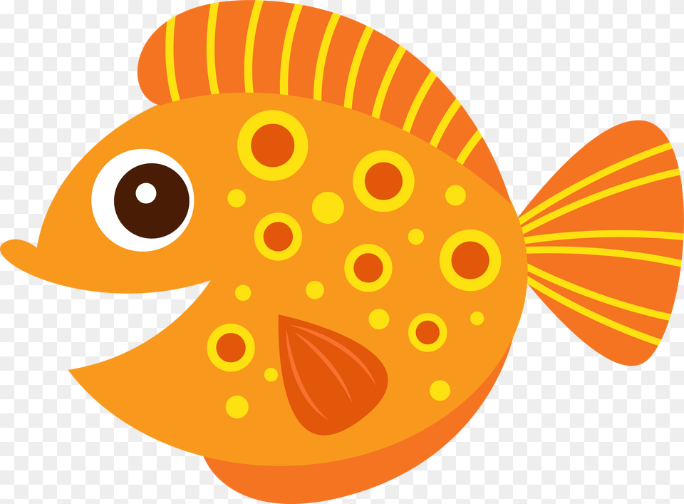 Cartoon Fish Transparent Background Fish Clipart, Animal, Sea Life, Goldfish, Shark Free Png Download