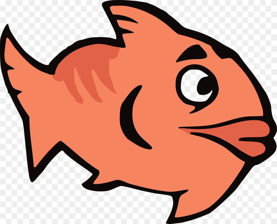 Cartoon Fish Vector Clipart, Animal, Sea Life, Baby, Person Free Png