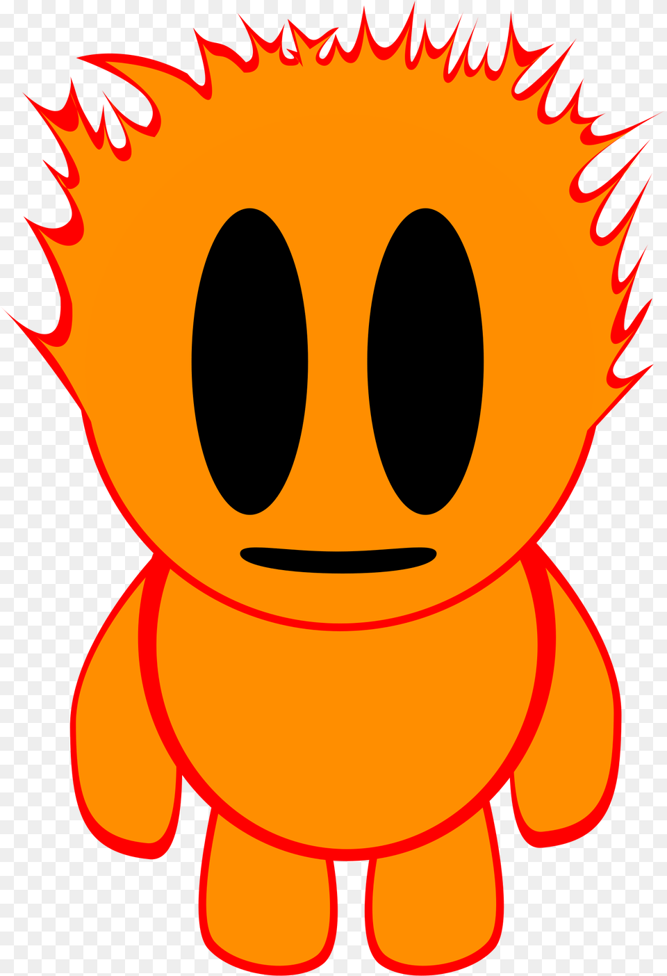 Cartoon Flame Flame Boy, Baby, Person Png