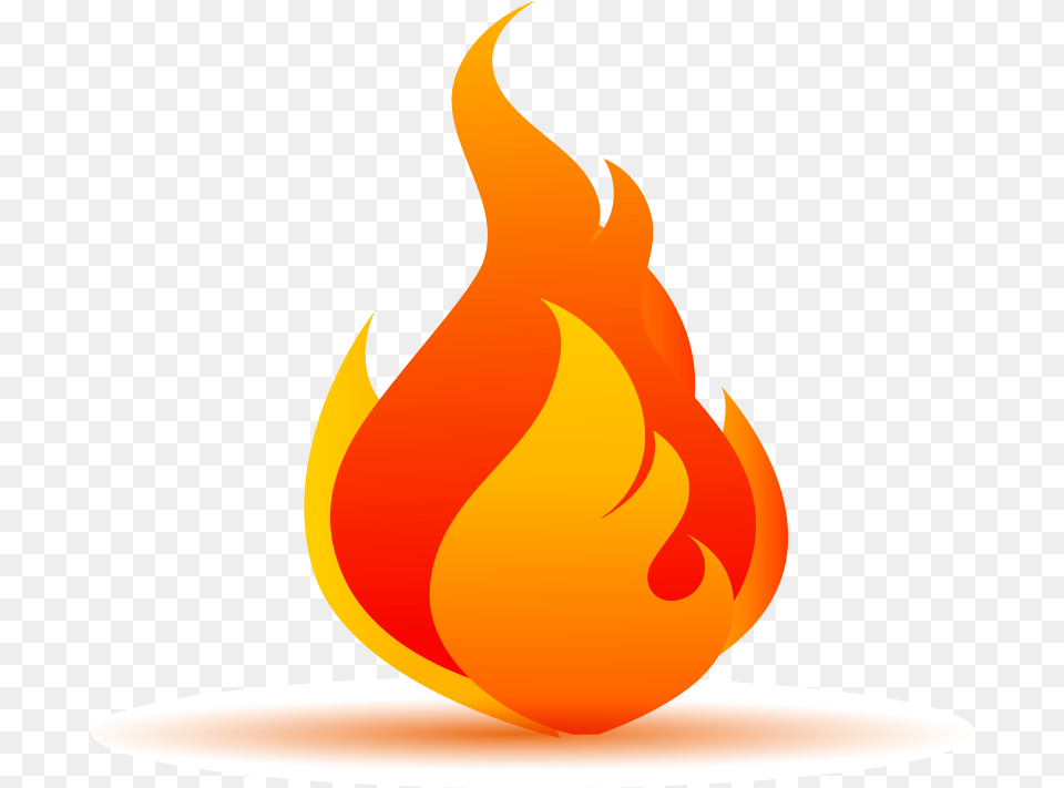 Cartoon Flame Vector Elements Cartoon Flame Background, Fire Free Transparent Png