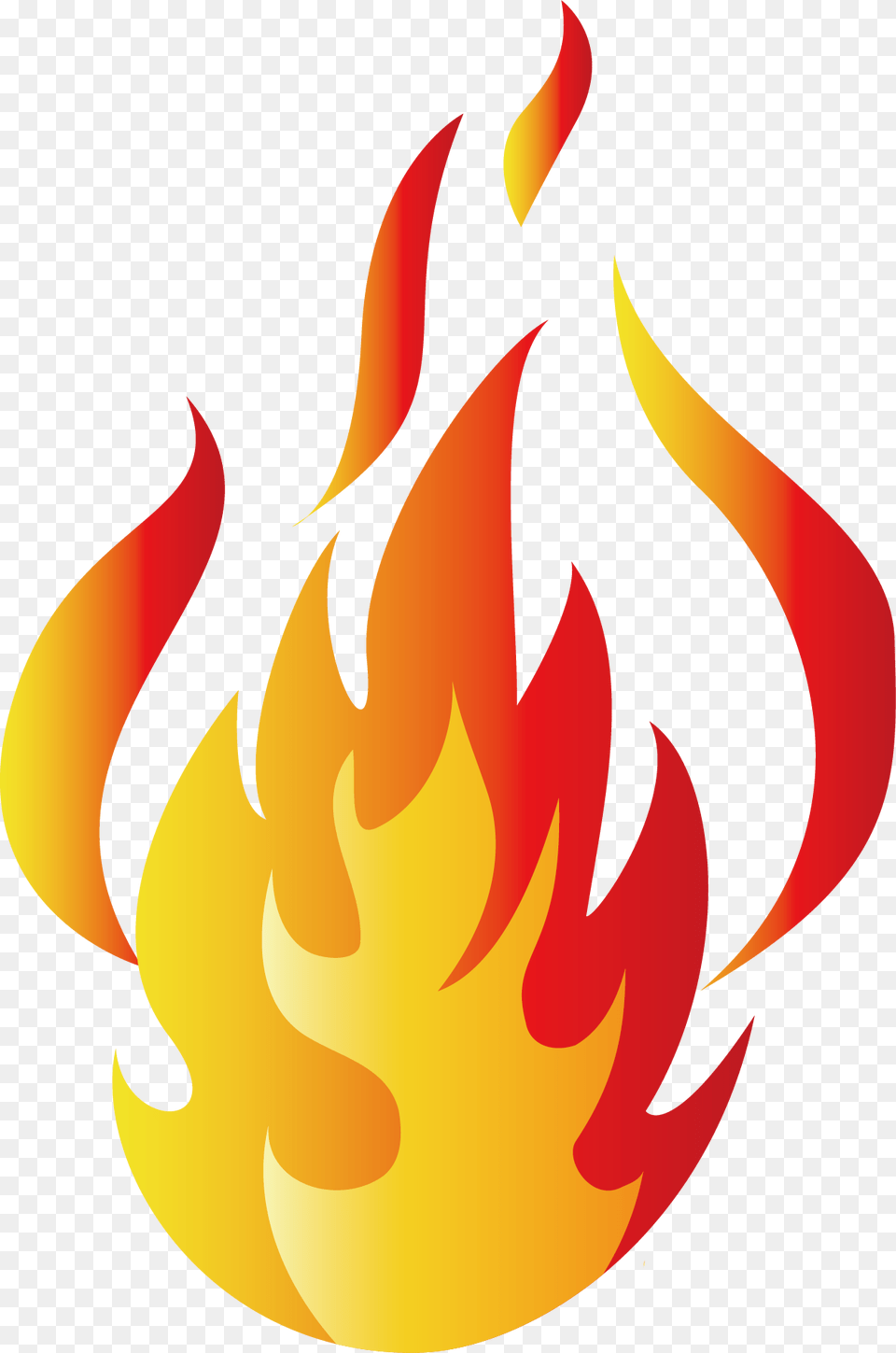Cartoon Flames For On Ya Webdesign, Fire, Flame, Animal, Fish Free Png Download