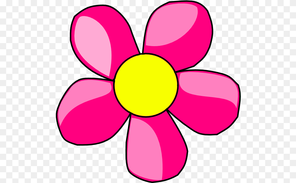 Cartoon Flower Clip Art Flower Clipart Pink, Anemone, Daisy, Petal, Plant Free Transparent Png