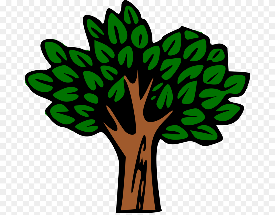 Cartoon Forest Trees Clipart Images Tree Clip Art Forest, Vegetation, Green, Plant, Outdoors Free Png Download