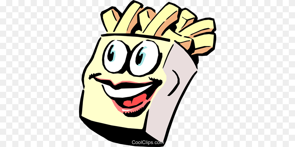 Cartoon Fries Royalty Free Vector Clip Art Illustration, Food, Baby, Person, Face Png