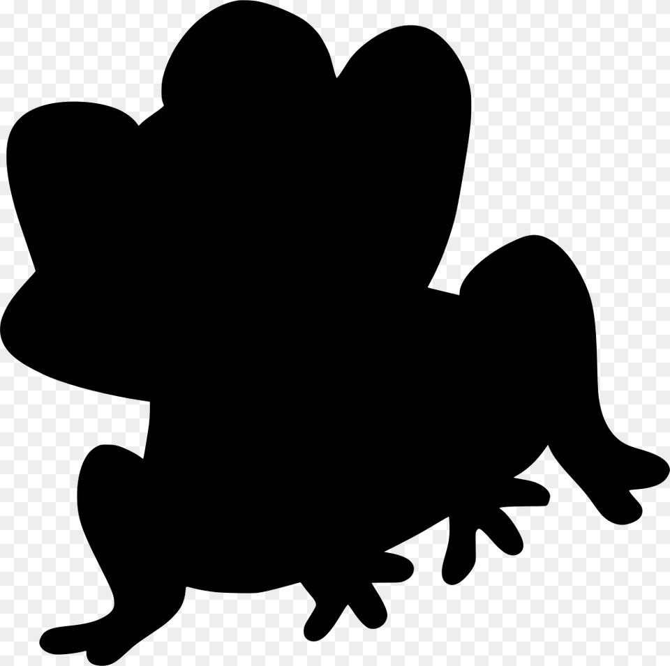 Cartoon Frog, Gray Free Transparent Png