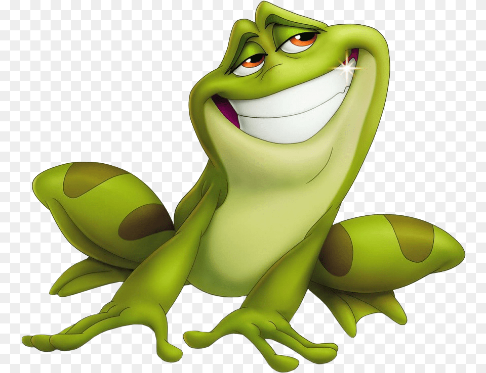 Cartoon Frog Princess And The Frog, Amphibian, Animal, Toy, Wildlife Free Transparent Png