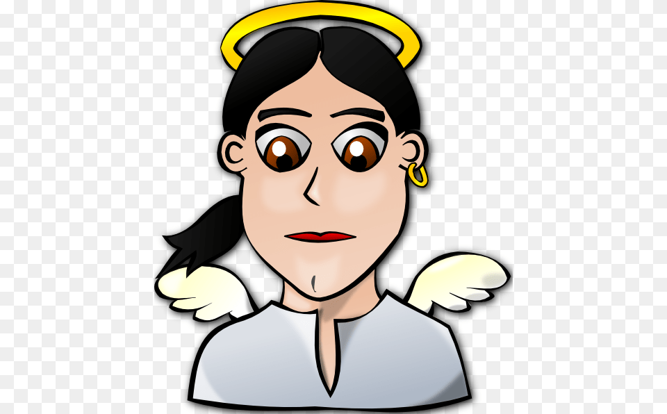 Cartoon Funny Faces Clip Art Angelic Face Cartoon, Baby, Person, Head, Cleaning Free Png