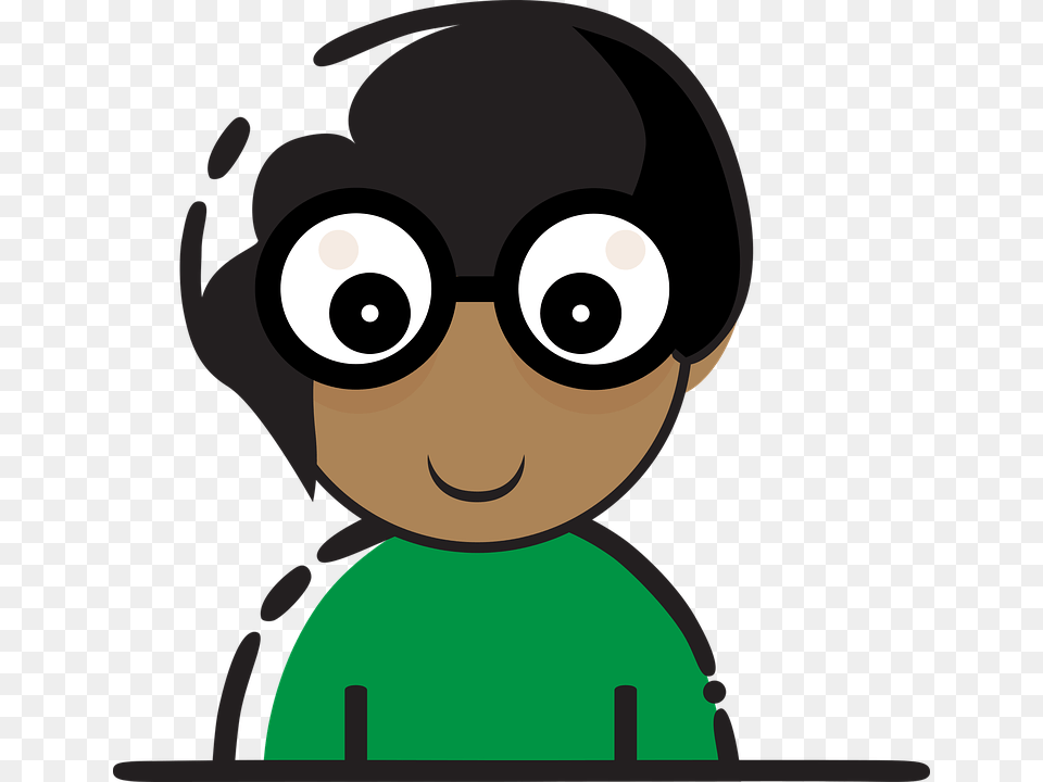 Cartoon Gamers With Glasses, Baby, Person, Photography, Face Free Transparent Png