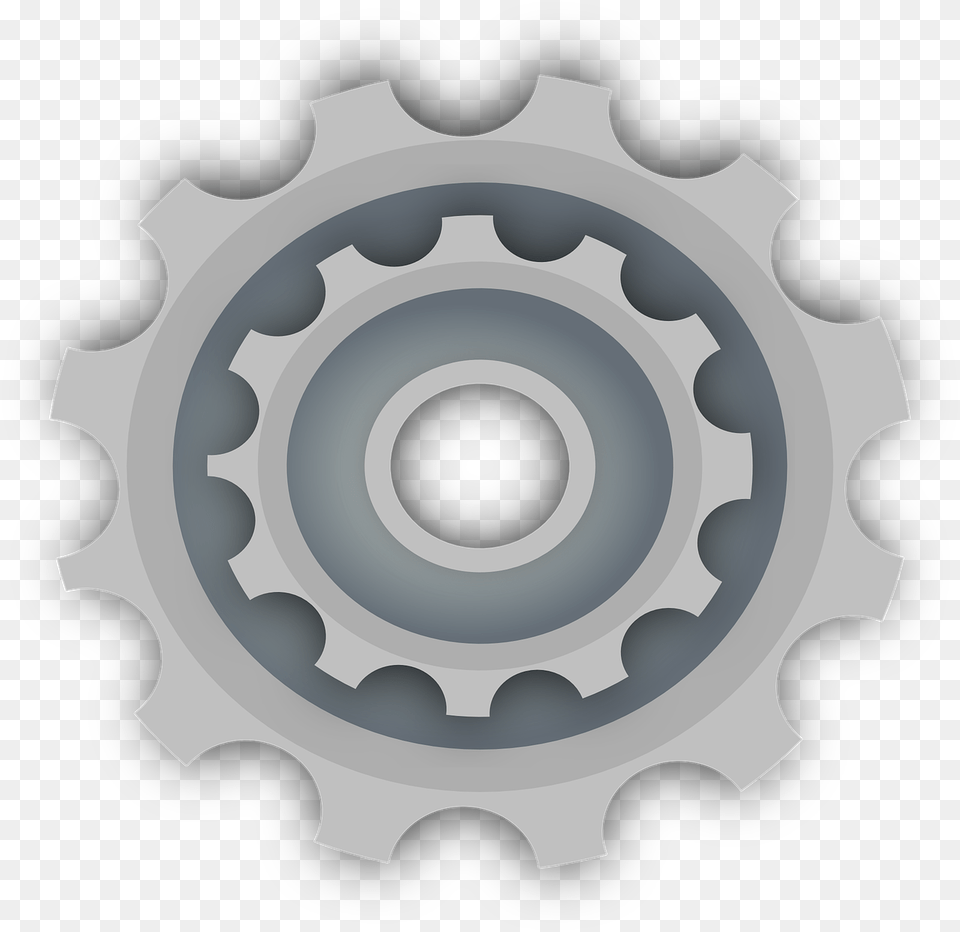 Cartoon Gears Machine, Wheel, Spoke, Gear Free Transparent Png