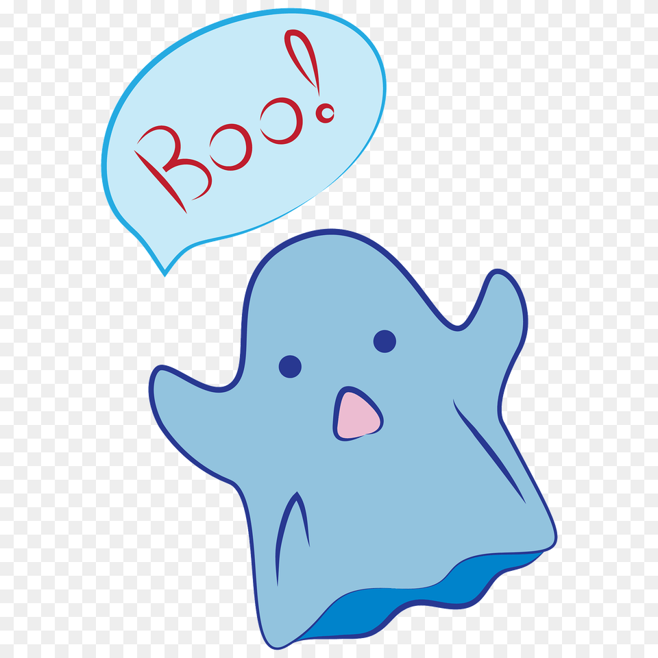 Cartoon Ghost Clipart, Ice, Animal, Mammal, Pig Free Png Download