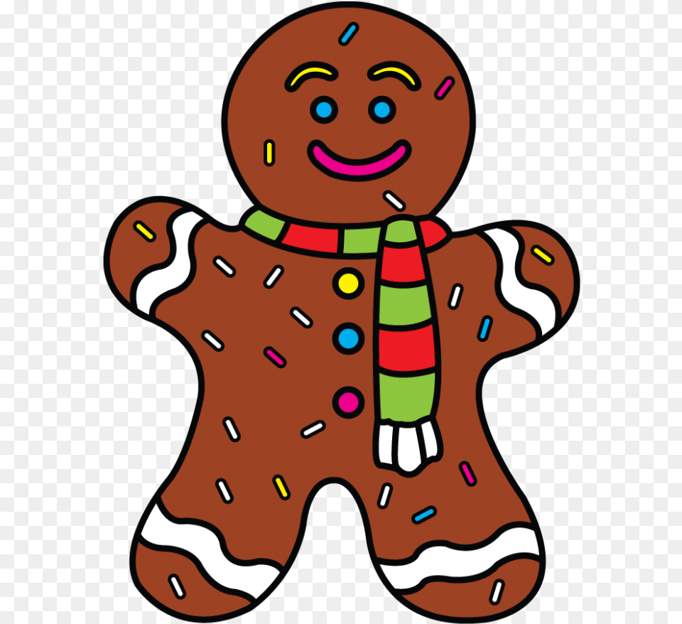 Cartoon Gingerbread Man Images Draw Christmas Gingerbread Man, Cookie, Food, Sweets, Baby Free Png