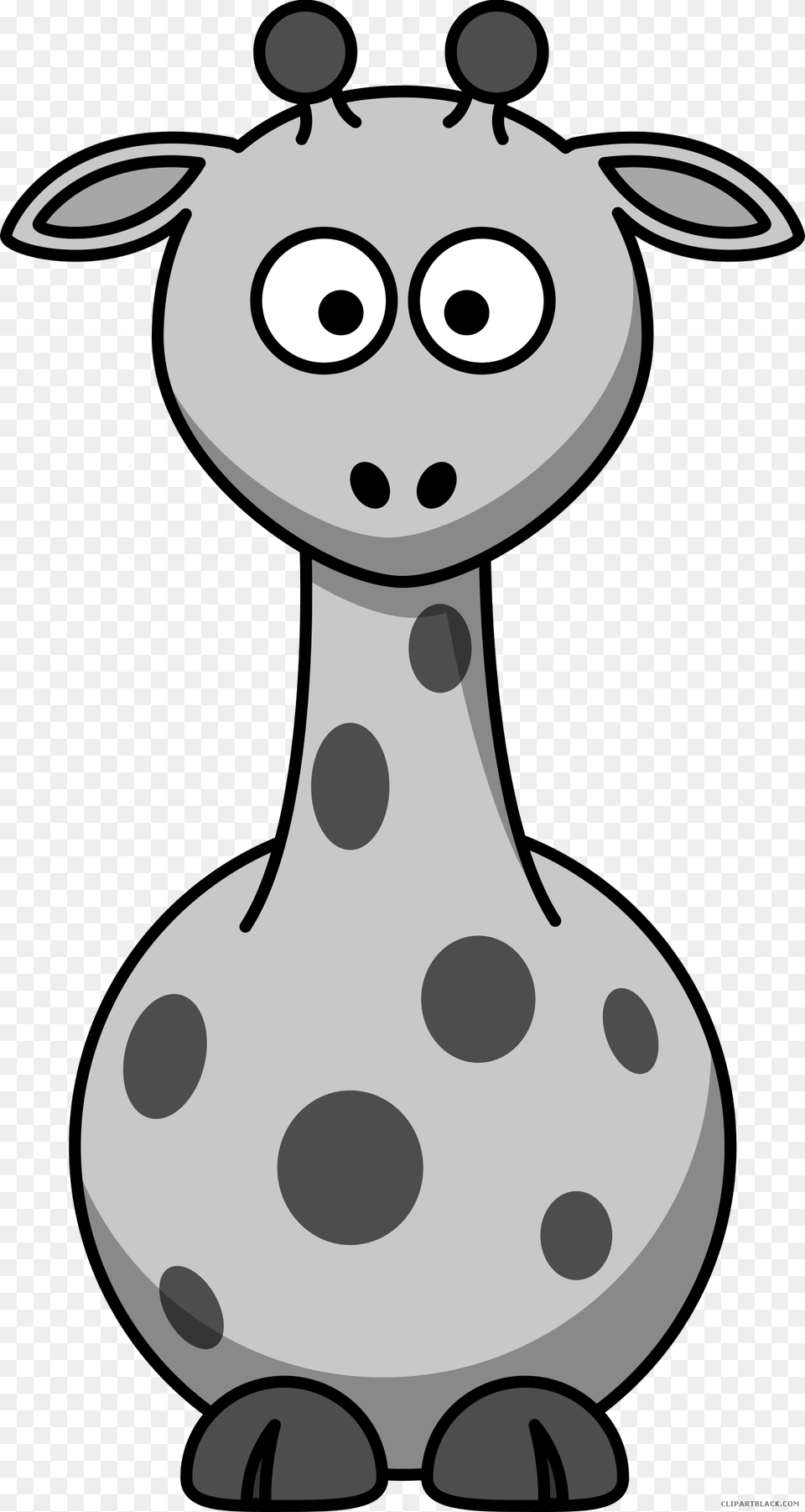 Cartoon Giraffe Animal Black White Clipart Images Background Giraffe Clip Art, Nature, Outdoors, Snow, Snowman Png