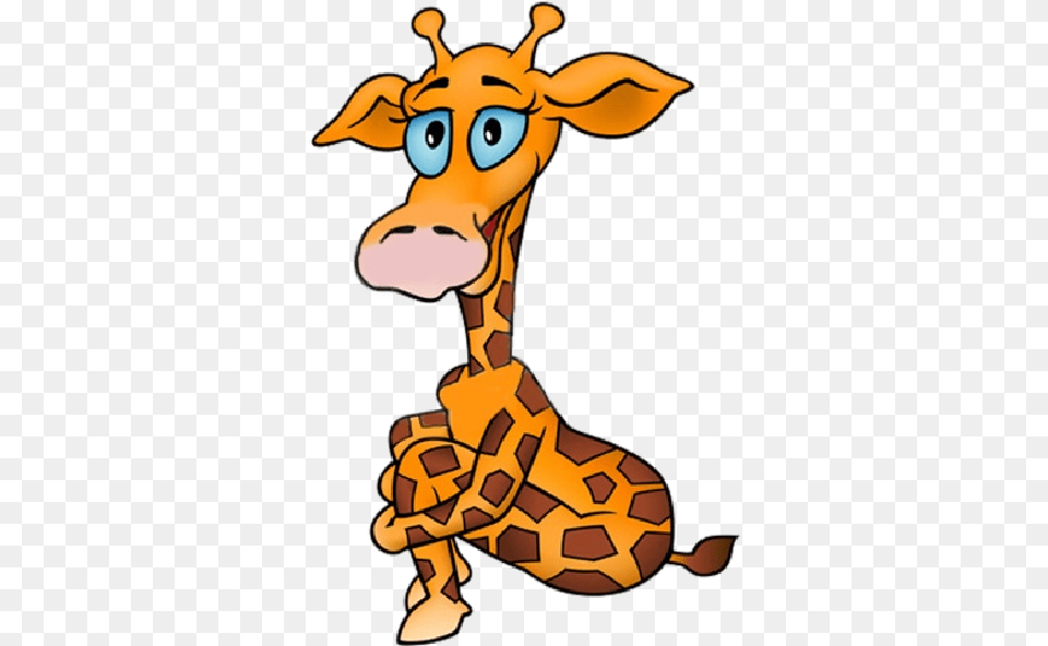 Cartoon Giraffe Clip Art Pictures Photo Background Cute Cartoon Giraffe, Baby, Person, Animal, Deer Png Image