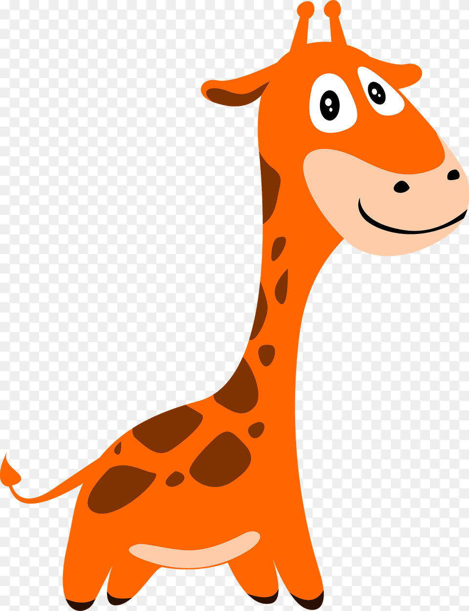 Cartoon Giraffe Clipart, Animal, Mammal, Wildlife, Bear Free Png Download