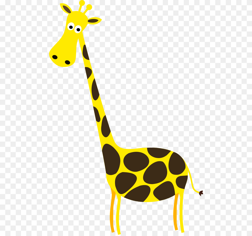 Cartoon Giraffe Face, Animal, Mammal, Wildlife Free Transparent Png