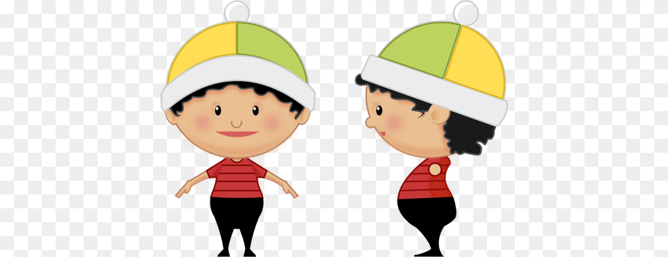Cartoon Girl With Hat Vector Clip Art, Clothing, Elf, Hardhat, Helmet Free Png