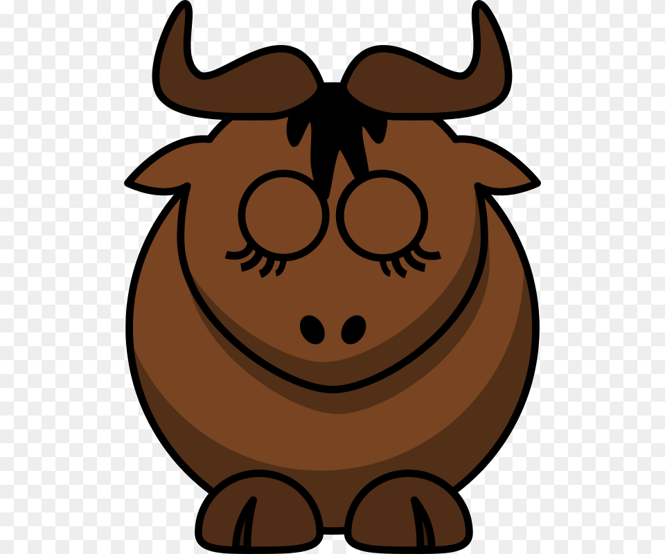 Cartoon Gnu Sleep, Animal, Fish, Sea Life, Shark Png