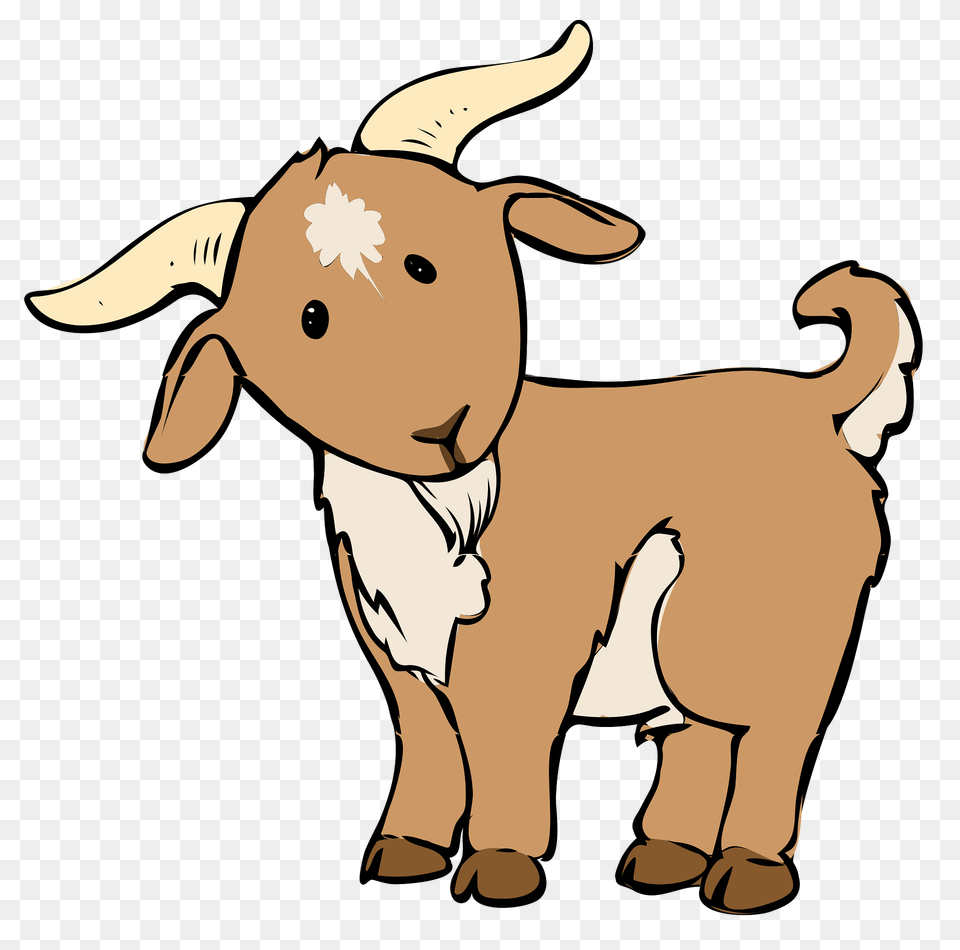 Cartoon Goat Clipart, Livestock, Animal, Mammal, Baby Free Png Download