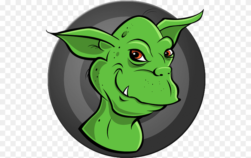 Cartoon Goblin, Green, Accessories, Ornament, Art Png