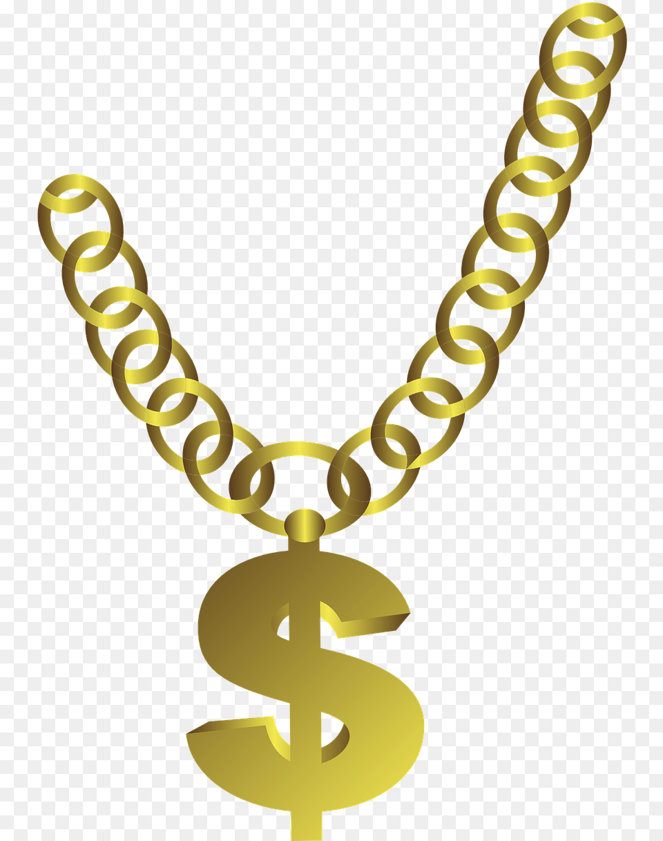 Cartoon Gold Chain Transparent Collections Thug Life Chain, Accessories, Jewelry, Necklace, Dynamite Free Png