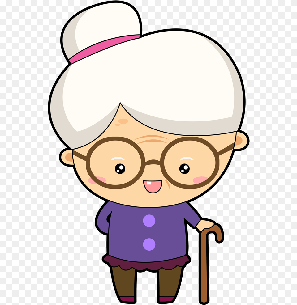 Cartoon Grandma Clipart Grandma Clipart Black And White, Clothing, Hat, Photography, Nature Png Image