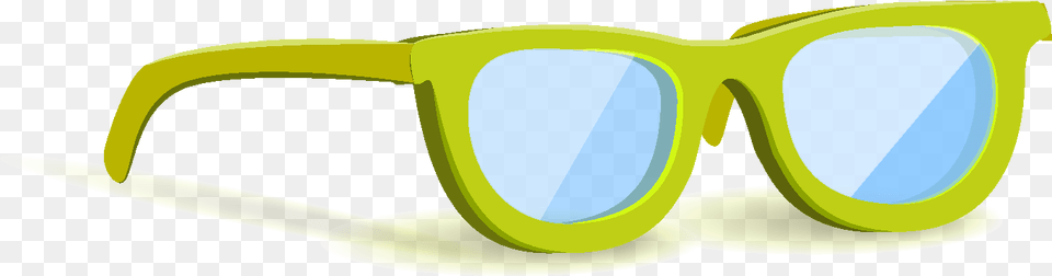 Cartoon Green Glasses Elements Vector Graphics, Accessories, Goggles, Sunglasses Png Image