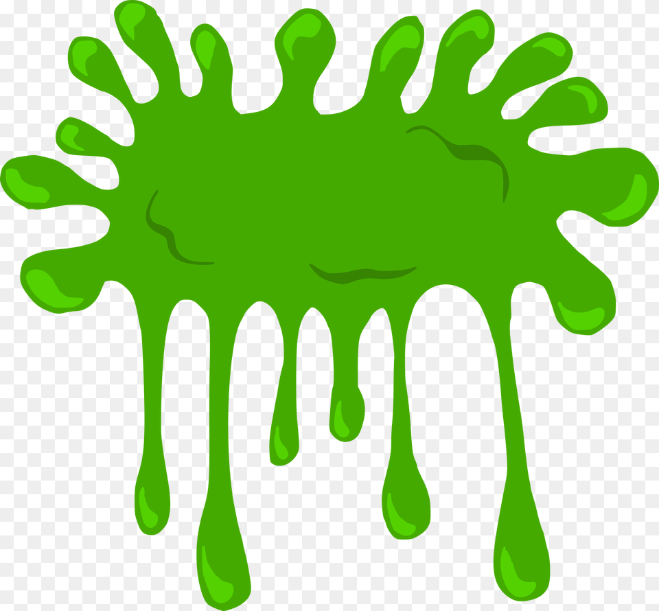 Cartoon Green Slime Blots Vector 5 Green Slime Cartoon, Moss, Plant, Person Png