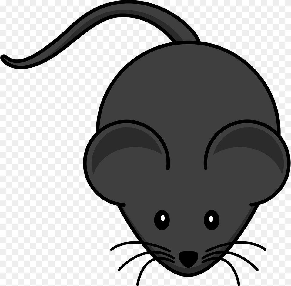 Cartoon Grey Mouse Clipart, Computer Hardware, Electronics, Hardware, Animal Free Transparent Png