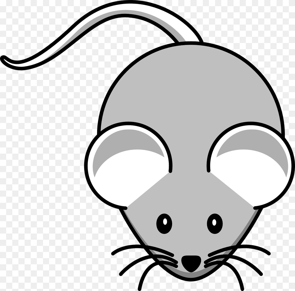 Cartoon Grey Mouse Clipart, Computer Hardware, Electronics, Hardware, Animal Free Png