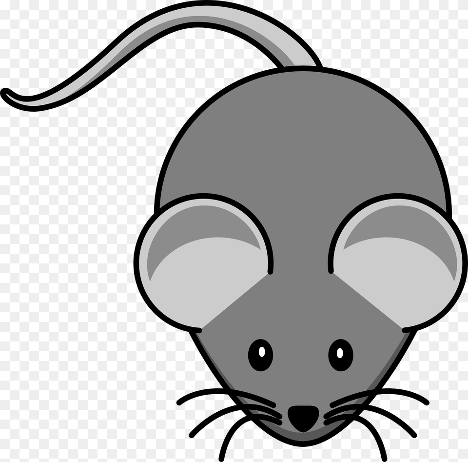Cartoon Grey Mouse Clipart, Computer Hardware, Electronics, Hardware, Animal Free Png Download