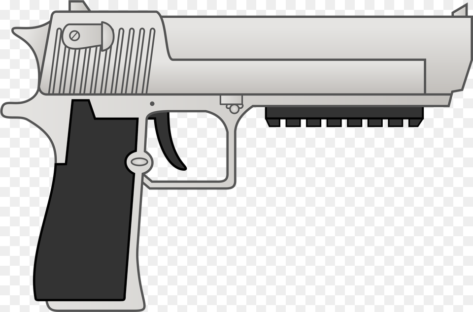 Cartoon Gun Background, Firearm, Handgun, Weapon Png